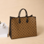 MonarchMode Luxe Monogram Oversized  Tote  – Power, Print & Polish